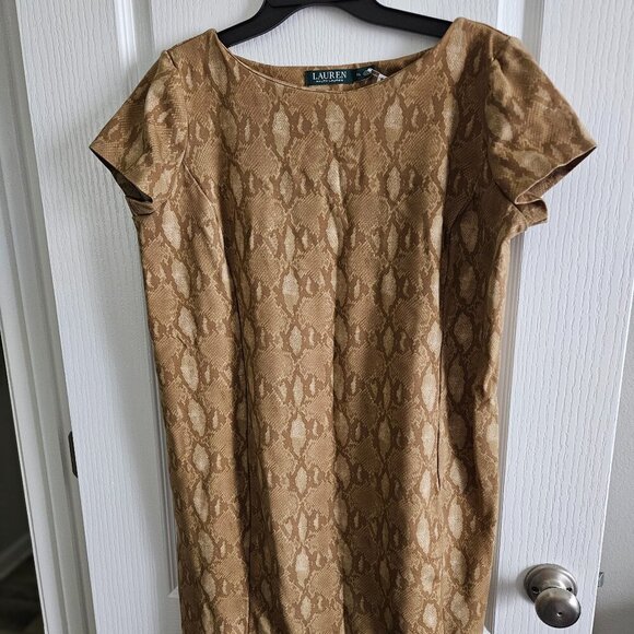 Lauren Ralph Lauren Women's Short Sleeve Dress - Picture 1 of 4